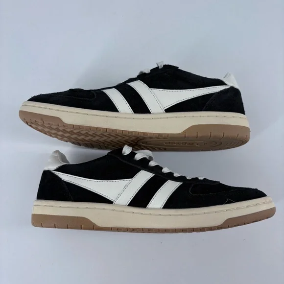 GOLA Exclusive Hawk Suede Sneakers Black Off White - Picture 10 of 11